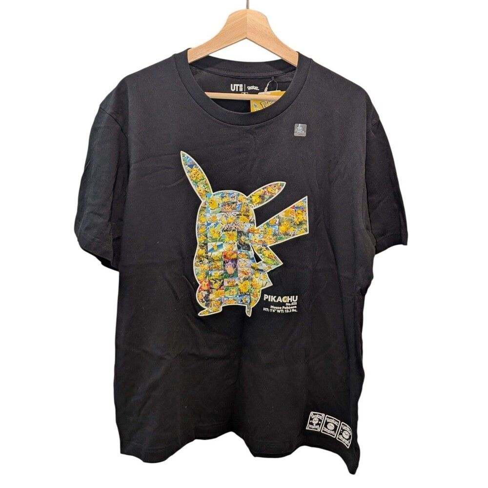 UNIQLO Pokémon UT Graphic T-Shirt Pikachu Short-Sleeve Tee XL Japan NWT Anime